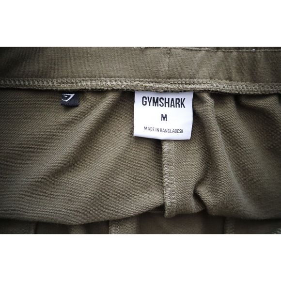 Gymshark GMBT4252 Men's Sz Medium Olive Green Critical Zip Jogger Pants - Picture 6 of 10